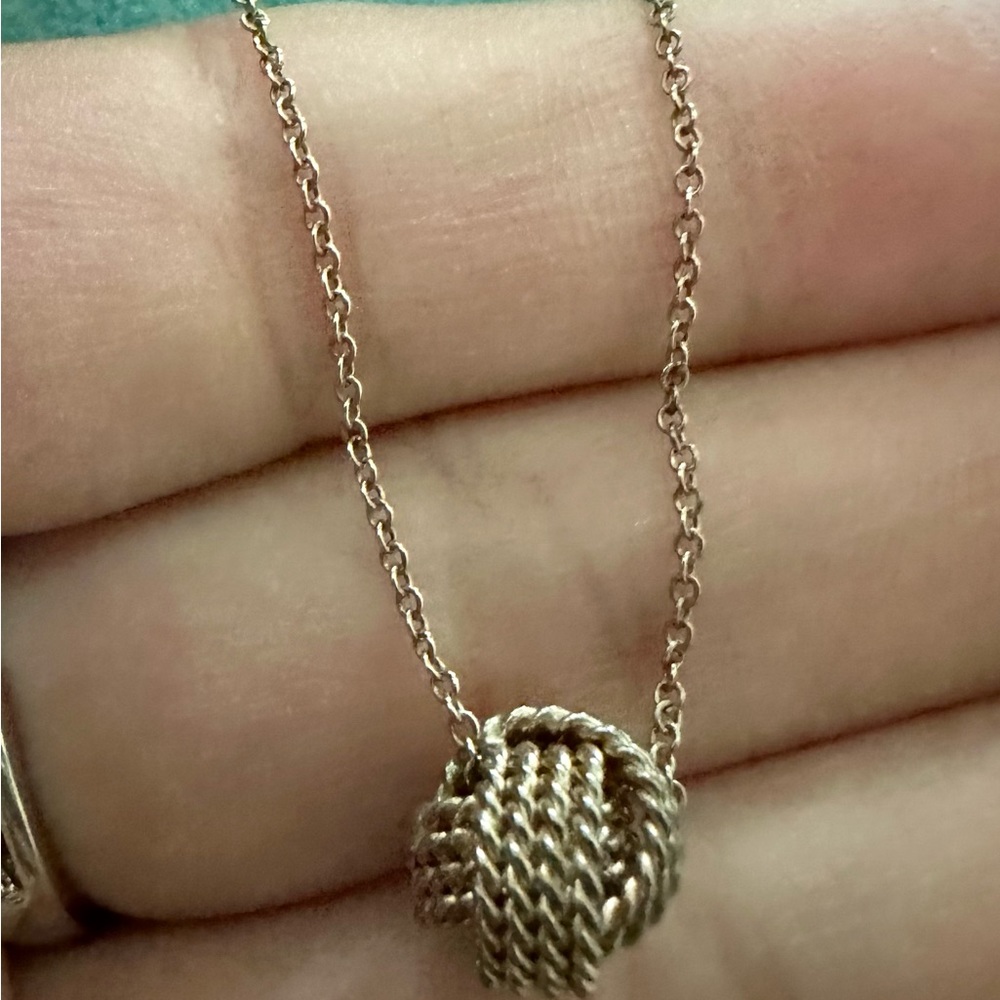 Tiffany and co Mesa Knot Necklace